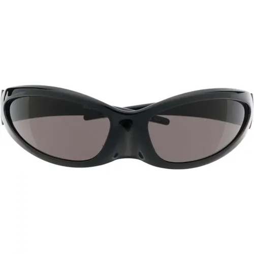 Bb0251S 001 Sunglasses , unisex, Sizes: ONE SIZE - Balenciaga - Modalova