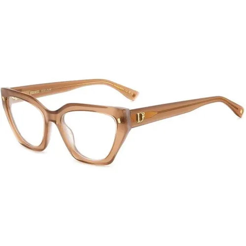 Fashion Eyeglasses Model D2 0117 , unisex, Sizes: 53 MM - Dsquared2 - Modalova