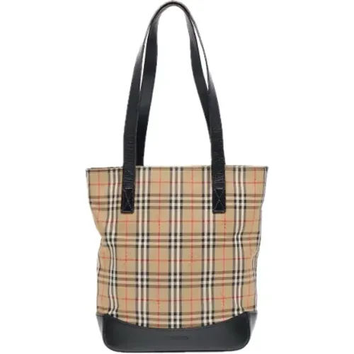 Pre-owned Canvas totes , female, Sizes: ONE SIZE - Burberry Vintage - Modalova