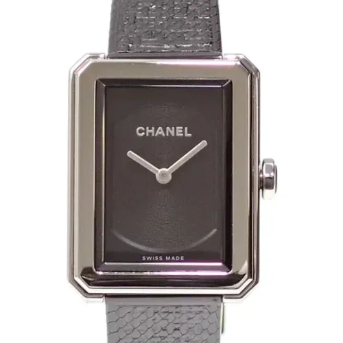 Pre-owned Stainless Steel watches , female, Sizes: ONE SIZE - Chanel Vintage - Modalova