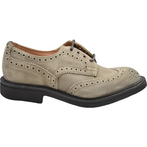 Visone Repello Laced Shoes Aw23 , male, Sizes: 10 UK, 7 UK, 9 UK - Tricker's - Modalova