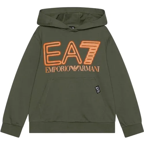 Hoodies , Herren, Größe: L - Emporio Armani EA7 - Modalova