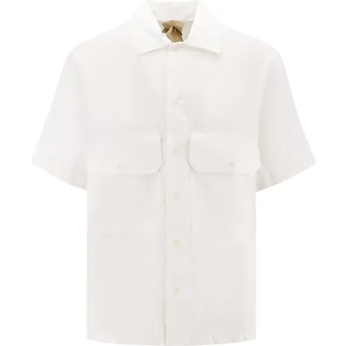 French Collar Shirt , male, Sizes: 3XL, 5XL, M, 2XL - Ten C - Modalova