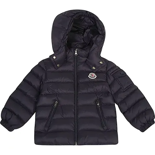 Blaue Parka Jacke für Jungen Aw24 - Moncler - Modalova