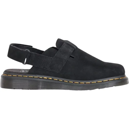 Jorge II Mules Schwarz Nubuk , Herren, Größe: 37 EU - Dr. Martens - Modalova