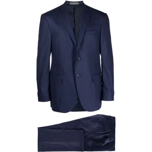 Wool/silk stretch suit , male, Sizes: 4XL - Corneliani - Modalova