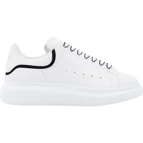 Tech Calf Sneakers mit Doppel-Logo,Weiße Oversize Sneakers - alexander mcqueen - Modalova