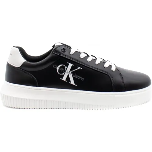 Chunky Cupsole Monologo Sneakers , Herren, Größe: 40 EU - Calvin Klein - Modalova