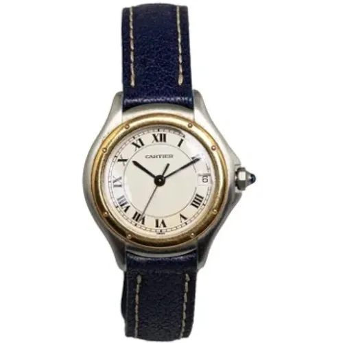 Pre-owned Stainless Steel watches , female, Sizes: ONE SIZE - Cartier Vintage - Modalova