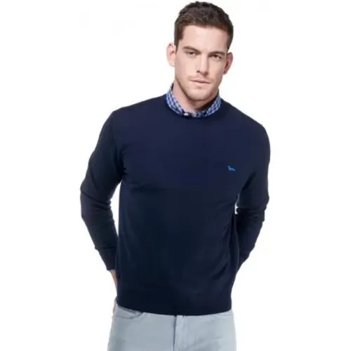 Round-neck Knitwear , male, Sizes: L, 2XL, XL, 3XL - Harmont & Blaine - Modalova