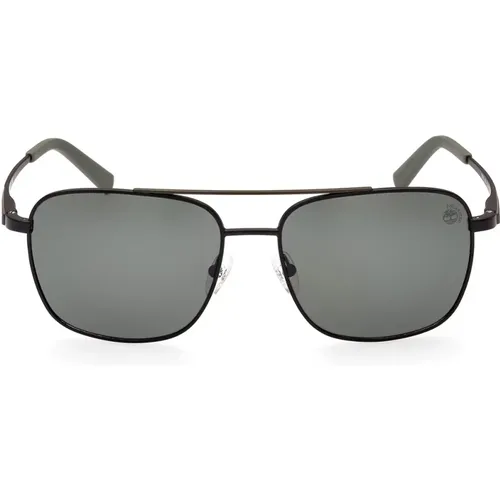 Navigator Sunglasses Polarized Green Lens , unisex, Sizes: 59 MM - Timberland - Modalova