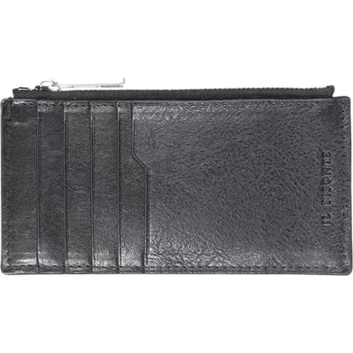 Fictive Vertical Wallet , male, Sizes: ONE SIZE - Il Bisonte - Modalova