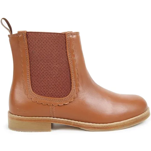 Braune Chelsea Ankle Boots Chloé - Chloé - Modalova