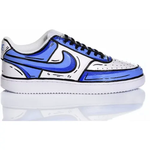 Customized Men`s Shoes Sneakers Light Noos , male, Sizes: 12 UK, 3 1/2 UK, 4 1/2 UK, 1 1/2 UK, 10 UK, 6 UK, 5 UK, 13 UK, 8 1/2 UK, 2 UK, 10 1/2 UK, 4 - Nike - Modalova