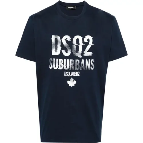 T-shirts and Polos , male, Sizes: S, L - Dsquared2 - Modalova