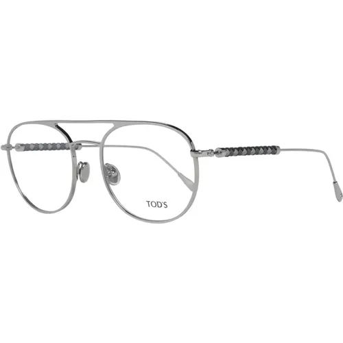 Silberne Metallische Optische Brillen für Männer - TOD'S - Modalova