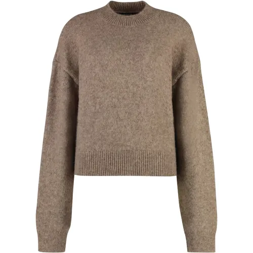 Gerippter Strickwollpullover , Damen, Größe: S - Jacquemus - Modalova