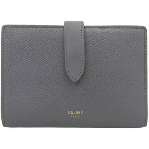 Pre-owned Leather wallets , female, Sizes: ONE SIZE - Celine Vintage - Modalova