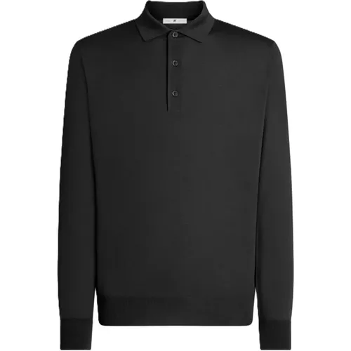 Long Sleeve Polo Shirt , male, Sizes: XL, M - PT Torino - Modalova