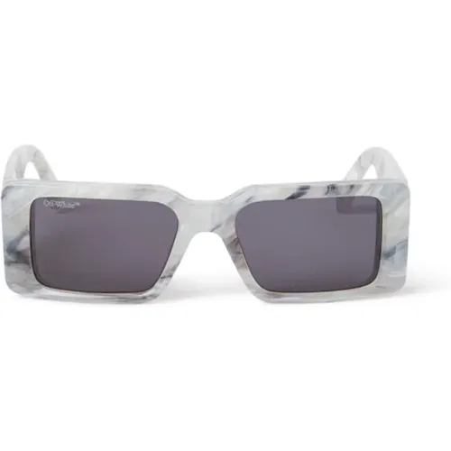 Grey Sunglasses for Women , female, Sizes: 54 MM - Off White - Modalova