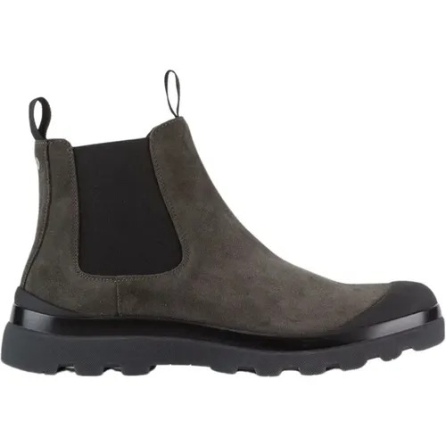 Mans Beatle Boot in Khaki , male, Sizes: 7 UK - Panchic - Modalova