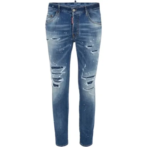 Ripped Skater Pants , male, Sizes: L - Dsquared2 - Modalova