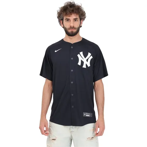 MLB New York Yankees Replica Shirt , Herren, Größe: M - Nike - Modalova