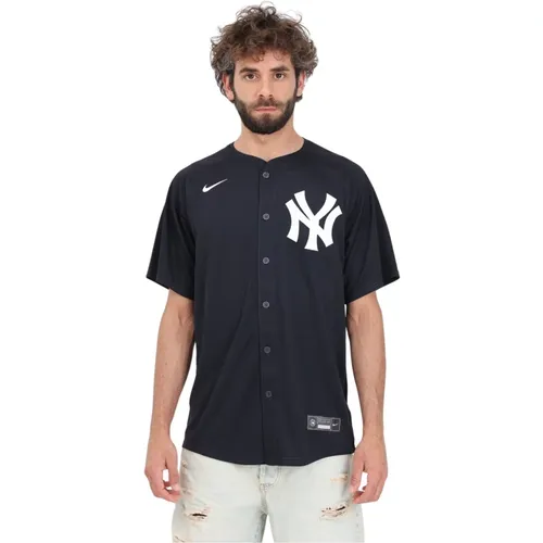 MLB New York Yankees Replica Shirt , Herren, Größe: L - Nike - Modalova