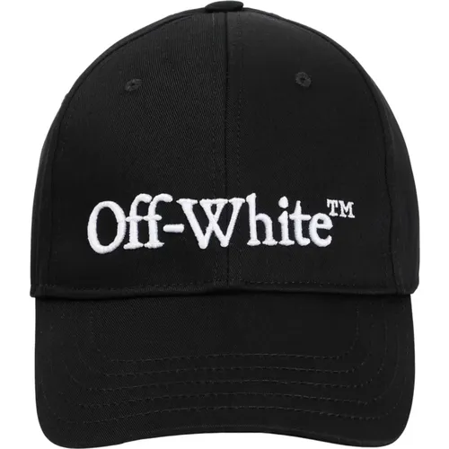 Baseball Cap with White Logo , male, Sizes: M, L - Off White - Modalova