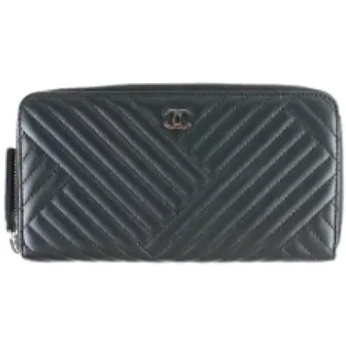 Pre-owned Leather wallets , female, Sizes: ONE SIZE - Chanel Vintage - Modalova