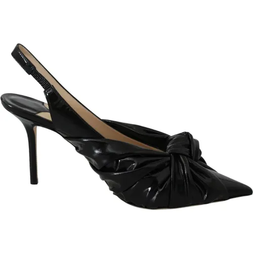 Elegant Leather Pointed Toe Pumps , female, Sizes: 4 UK, 7 1/2 UK, 6 UK, 5 1/2 UK, 7 UK, 8 UK, 8 1/2 UK, 3 1/2 UK, 6 1/2 UK - Jimmy Choo - Modalova