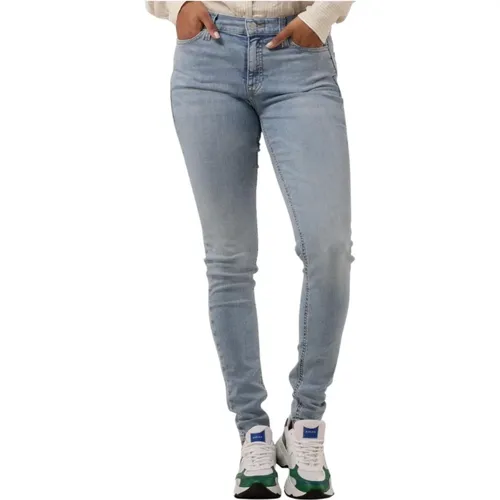 Skinny Jeans Nora Hellblau , Damen, Größe: W25 L32 - Tommy Jeans - Modalova