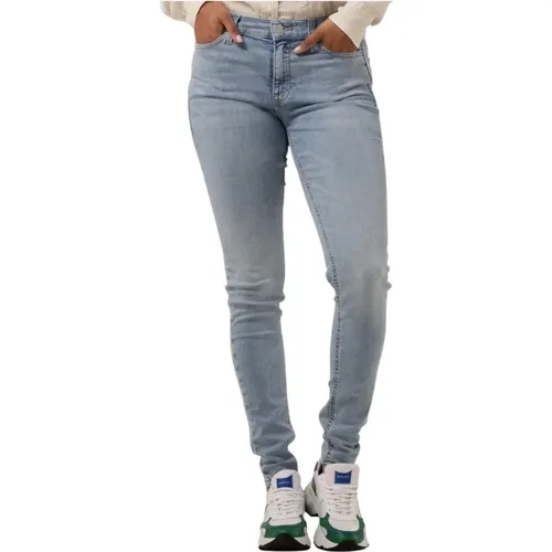 Skinny Jeans Nora Hellblau , Damen, Größe: W26 L32 - Tommy Jeans - Modalova