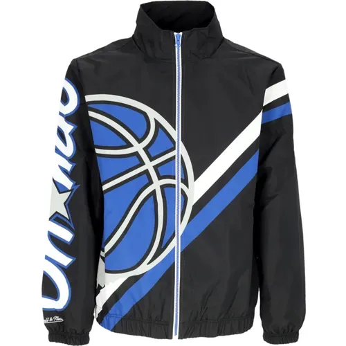 Orlando Magic Windbreaker Jacke , Herren, Größe: L - Mitchell & Ness - Modalova