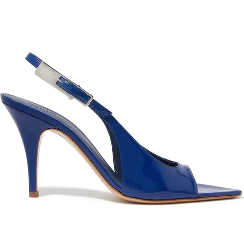 Blaue Slingback Maureen Schuhe , Damen, Größe: 39 EU - Gia Borghini - Modalova