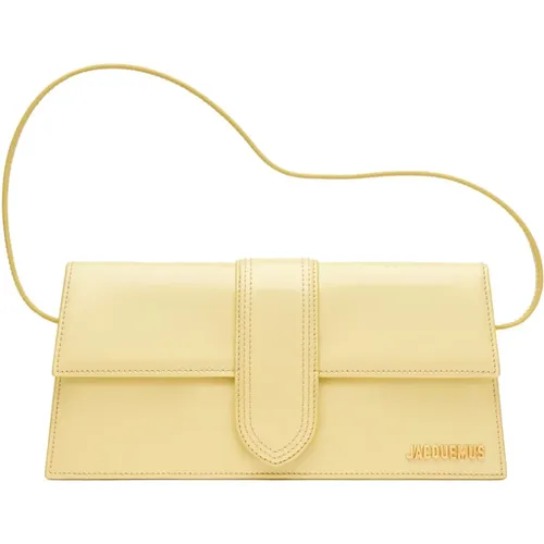 Gelbe Lederschultertasche Jacquemus - Jacquemus - Modalova