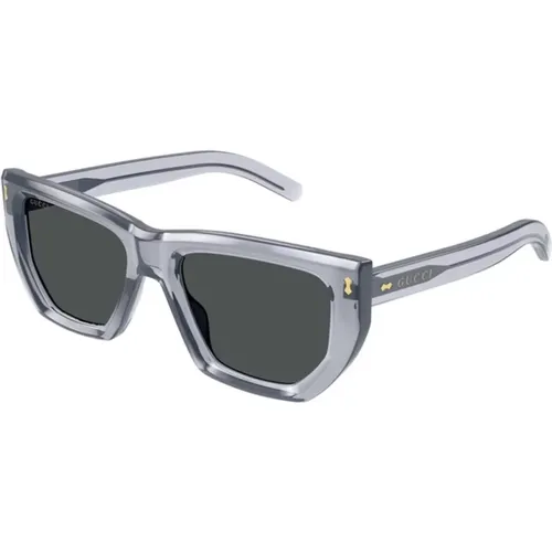 Grey Grey Sunglasses Gg1520S , female, Sizes: 53 MM - Gucci - Modalova