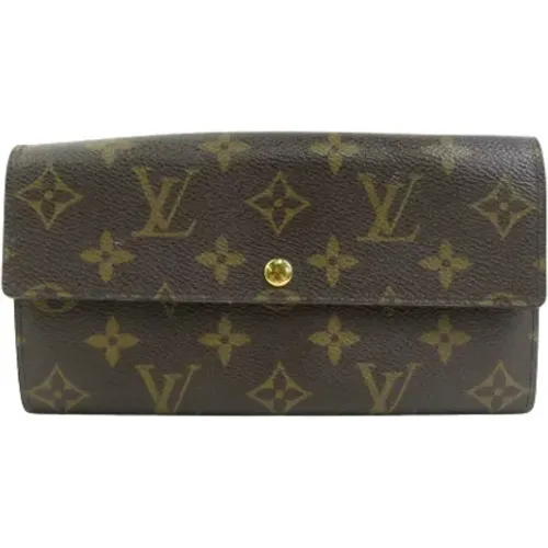 Pre-owned Canvas wallets , female, Sizes: ONE SIZE - Louis Vuitton Vintage - Modalova