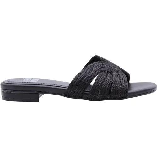 Chic Summer Sliders , female, Sizes: 4 UK - Bibi Lou - Modalova