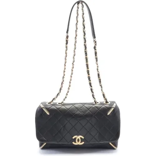 Pre-owned Leather chanel-bags , female, Sizes: ONE SIZE - Chanel Vintage - Modalova