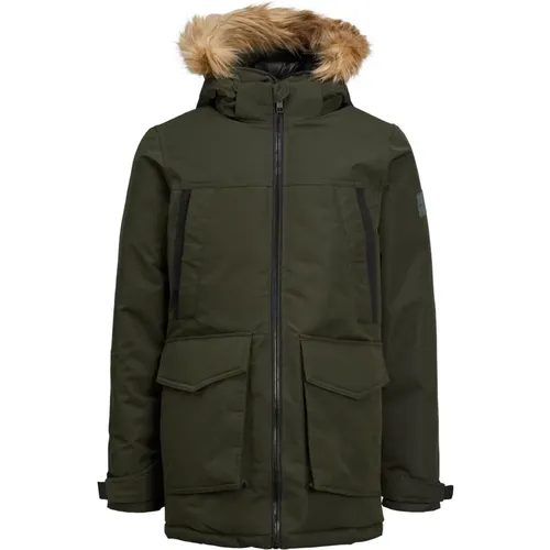 Craft Parka mit Kapuze und Reißverschluss - jack & jones - Modalova