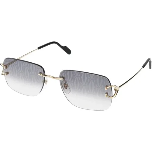 Stylish Sunglasses Ct0330S , male, Sizes: 57 MM - Cartier - Modalova
