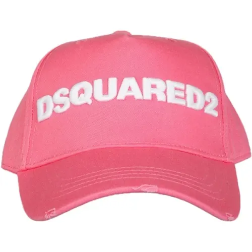 Embroidered Baseball Cap , female, Sizes: ONE SIZE - Dsquared2 - Modalova