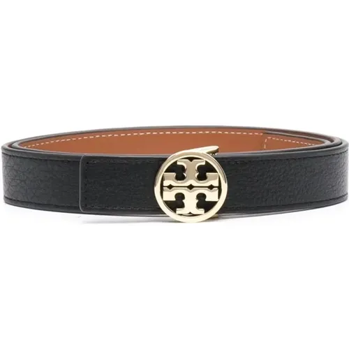 Reversible Leather Casual Belt , female, Sizes: L - TORY BURCH - Modalova