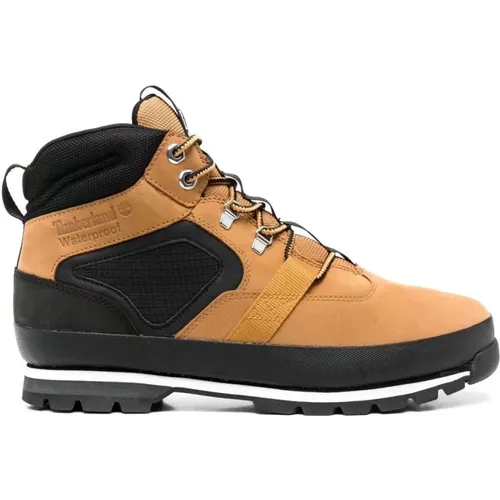 Euro Hiker Waterproof Mid Boots , male, Sizes: 9 1/2 UK - Timberland - Modalova