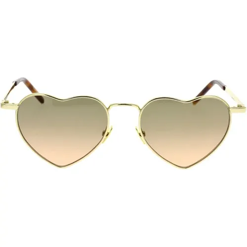Heart-shaped Sunglasses New Wave LouLou , unisex, Sizes: 52 MM - Saint Laurent - Modalova