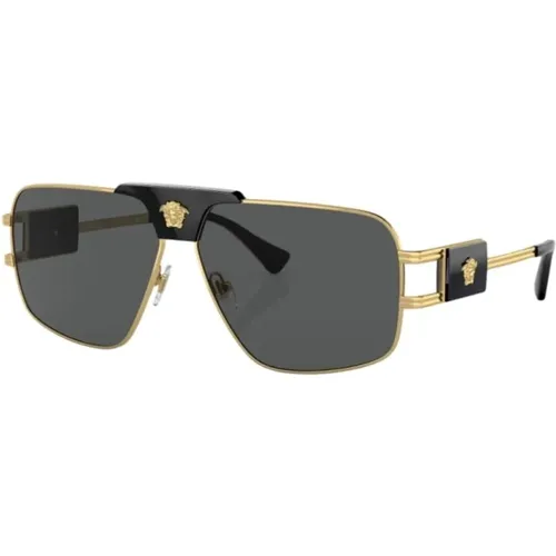 Sunglasses , male, Sizes: 63 MM - Versace - Modalova