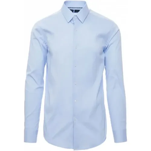 Shirts , male, Sizes: L - Hugo Boss - Modalova