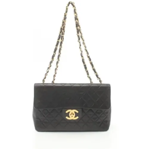 Pre-owned Leather chanel-bags , female, Sizes: ONE SIZE - Chanel Vintage - Modalova