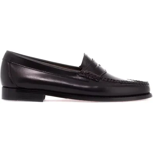 Handcrafted Weejuns loafers in leather , female, Sizes: 7 UK - G.h. Bass & Co. - Modalova